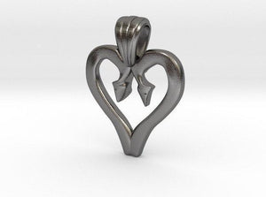 Sakcon Jewelers Pendant Hooked On Love Fishing Pendant