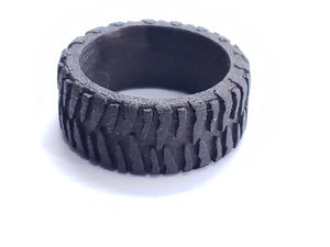 Sakcon Jewelers Ring Mud Bog Tire Tread Ring-10