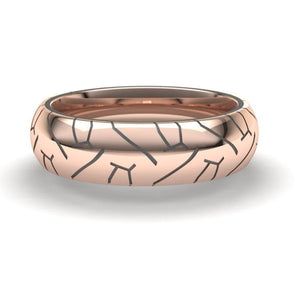 Sakcon Jewelers Ring Street Bike 2-6mm Motocycle Tire Tread Ring