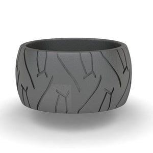 Sakcon Jewelers Ring Titanium Street Bike 2-10mm Motocycle Tire Tread Ring