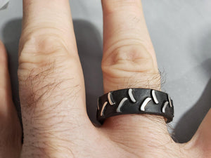 Sakcon Jewelers Ring Tractor Tire Ring-8mm
