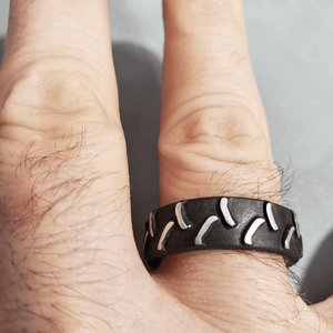 Sakcon Jewelers Ring Tractor Tire Ring-8mm