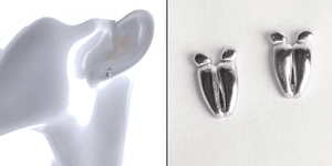 American Sportsman Jewelry Earrings Deer Print Hunting Earrings-Small