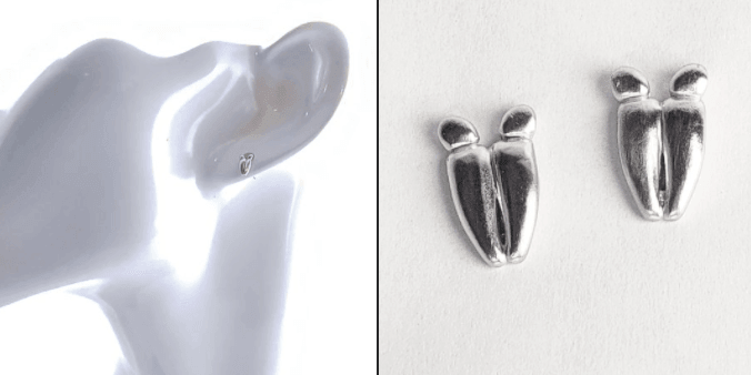 American Sportsman Jewelry Earrings Deer Print Hunting Earrings-Small