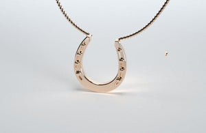 Sakcon Jewelers Horseshoe_3 Pendant, Equestrian Pendant