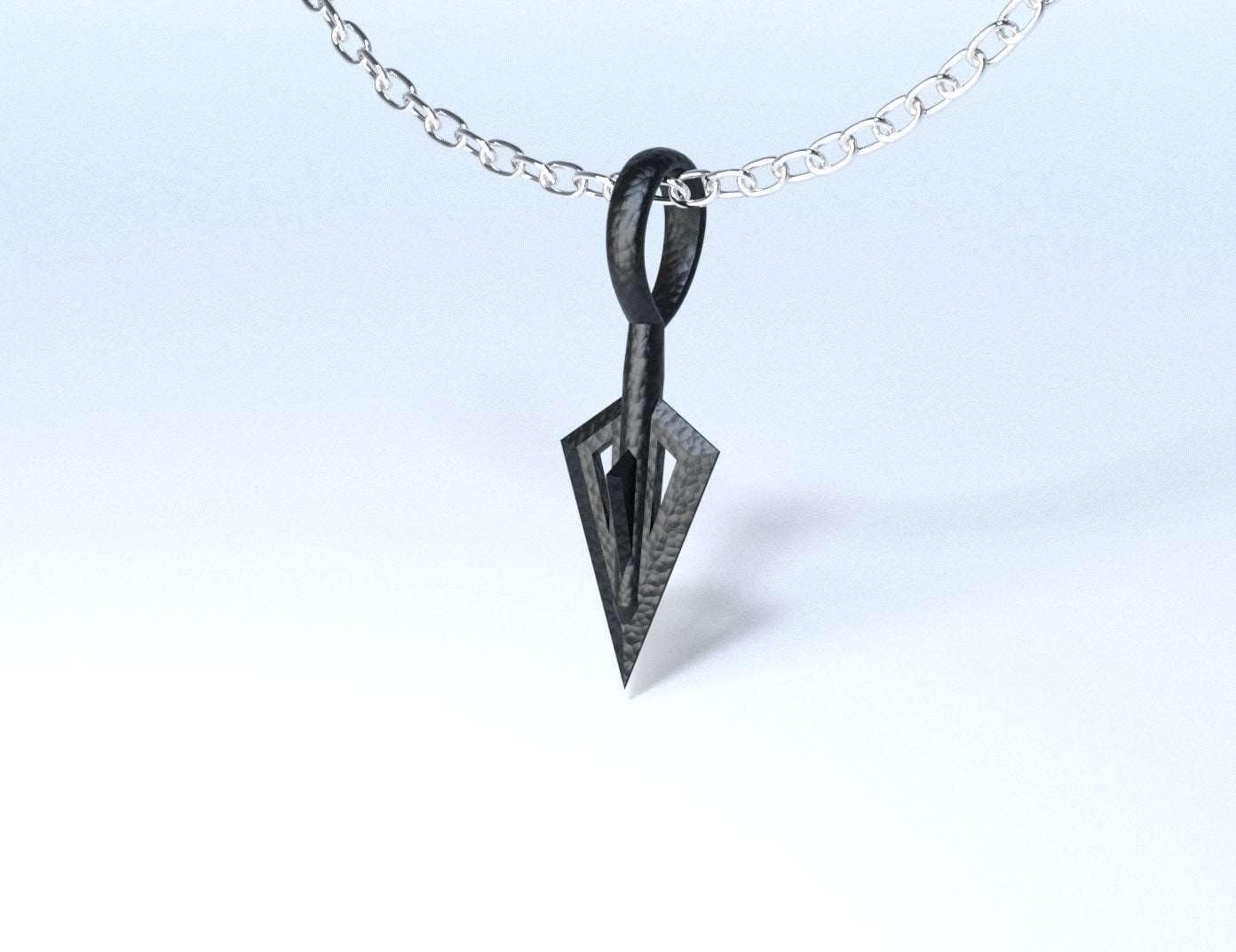 Sakcon Jewelers Pendant Broadhead Bail Hunting Pendant