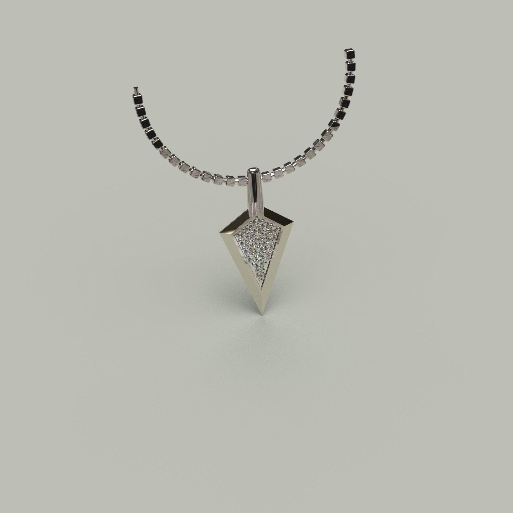 Sakcon Jewelers Pendant Diamond Broadhead Pendant