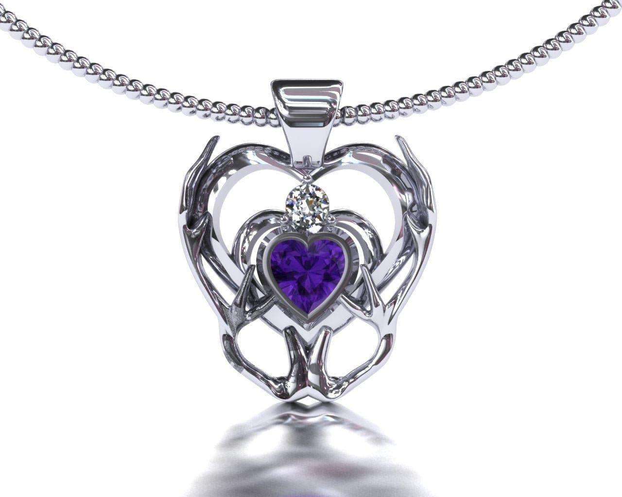 Sakcon Jewelers Pendant Heart Of The Deer-Antlered