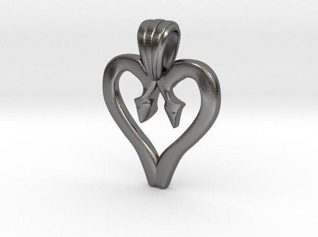 Sakcon Jewelers Pendant Hooked On Love Fishing Pendant