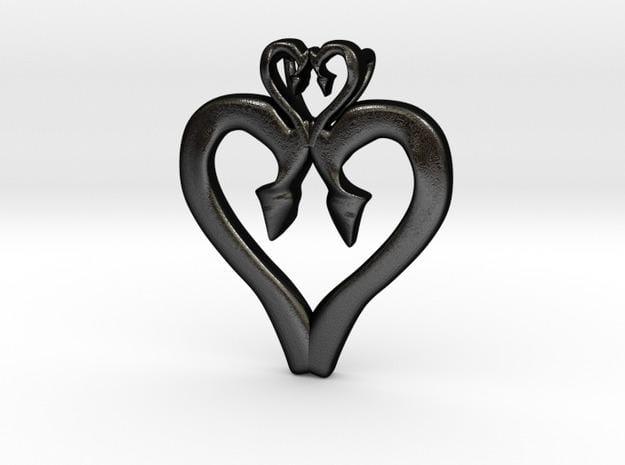 Sakcon Jewelers Pendant Hooked On Love Fishing Pendant