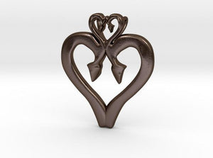 Sakcon Jewelers Pendant Hooked On Love Fishing Pendant