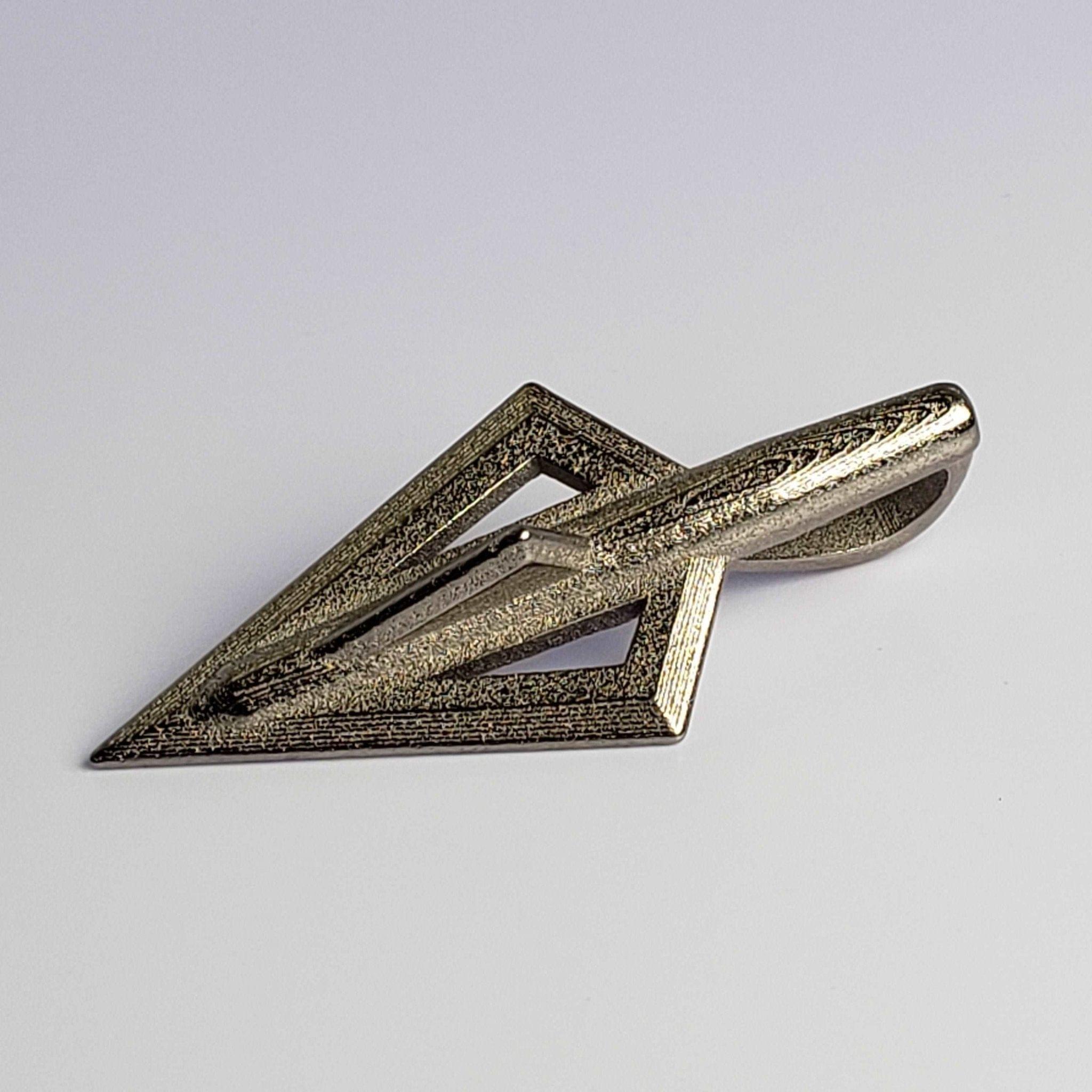 Sakcon Jewelers Pendant Nickel Steel Broadhead Hunting Pendant-Small