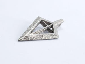 Sakcon Jewelers Pendant Nickel Steel Spirit Of The Bowhunter Broadhead Hunting Pendant-Small