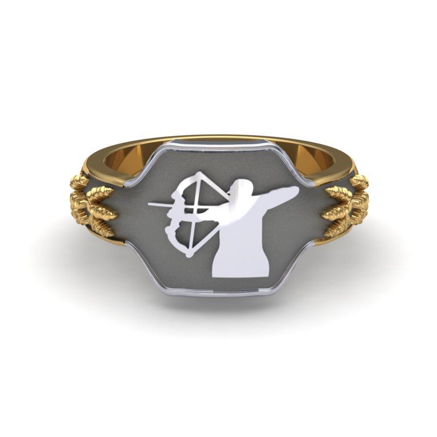 Sakcon Jewelers Ring Bow Hunting Ring-3