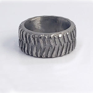 Sakcon Jewelers Ring Mud Bog Tire Tread Ring-10